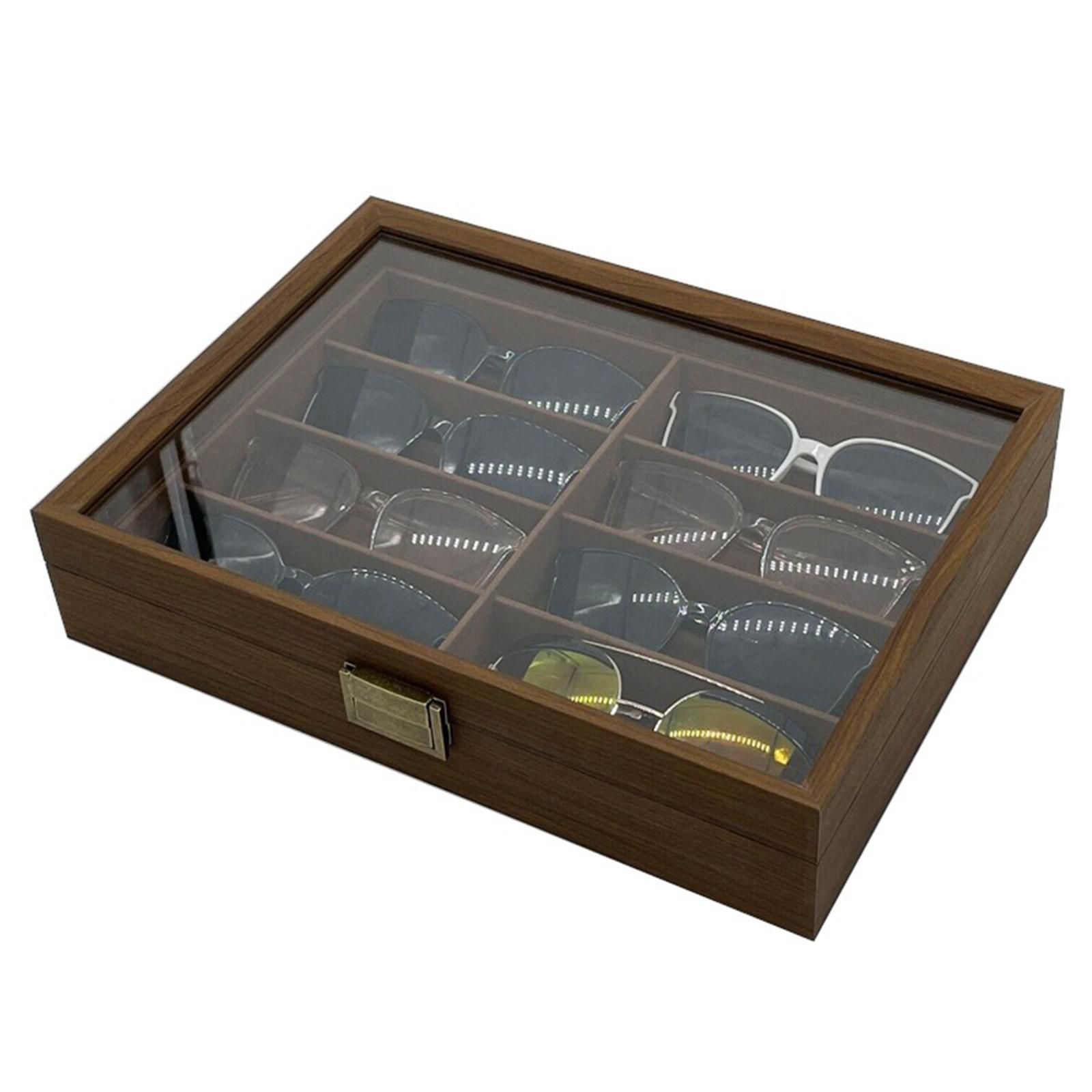 Men Accessories Drawing - Деревянный органайзер для солнцезащитных очков на