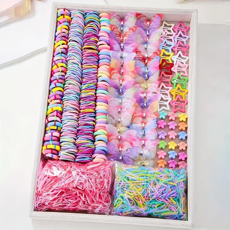 Tie Clip Set - Набор из 941 предмета милых разноцветных