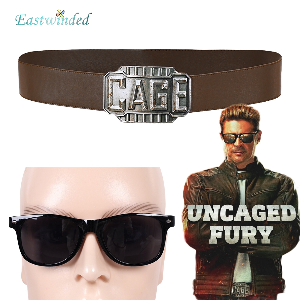 Men Accessories Mk - Очки для косплея Джонни Кейдж MK