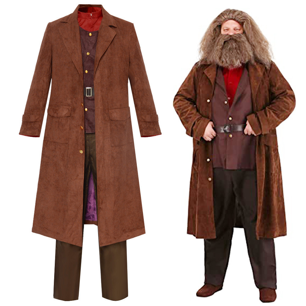 Medieval Men'S Accessories - Аниме Hagrid косплей Rubeus Hagrid косплей