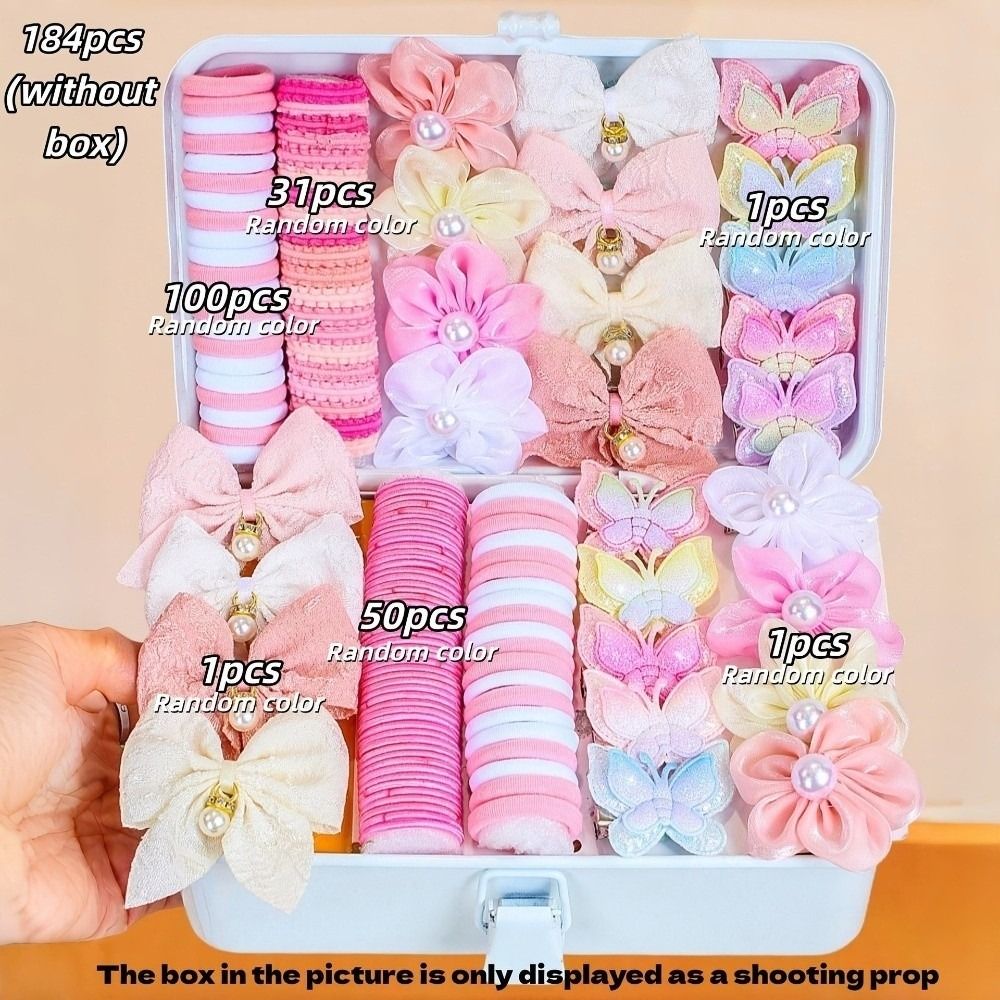 Tie Clip Set - Новый красочный набор аксессуаров для волос