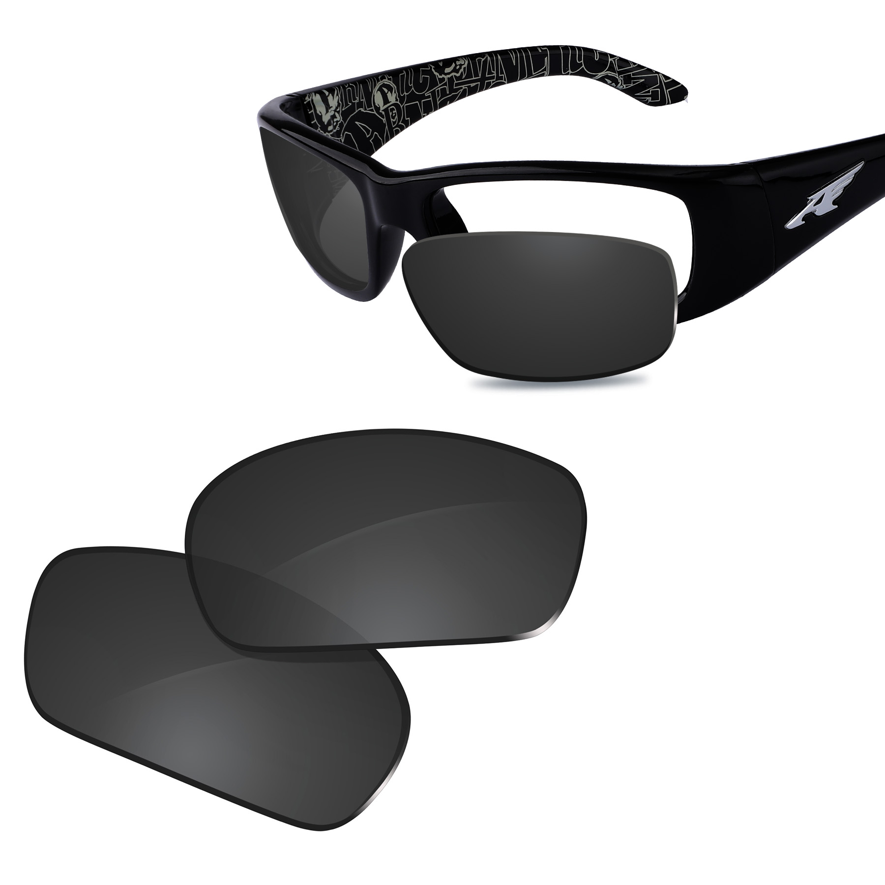 Men Accessories Drawing - Новые поляризованные Сменные линзы Glintbay для