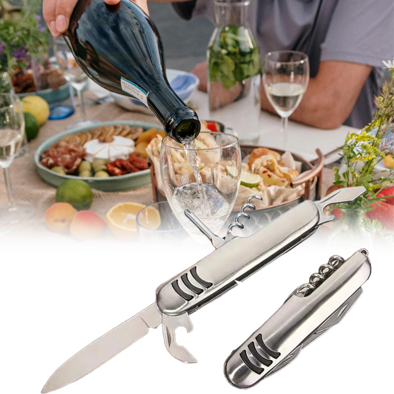 Keychain Multi Tool - Многоцелевой нож 5 в 1, многофункциональные