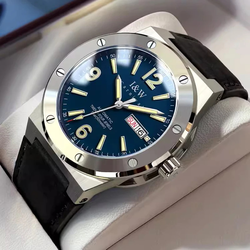 Men Accessories Brand - IW Карнавальные механические наручные часы Роскошные