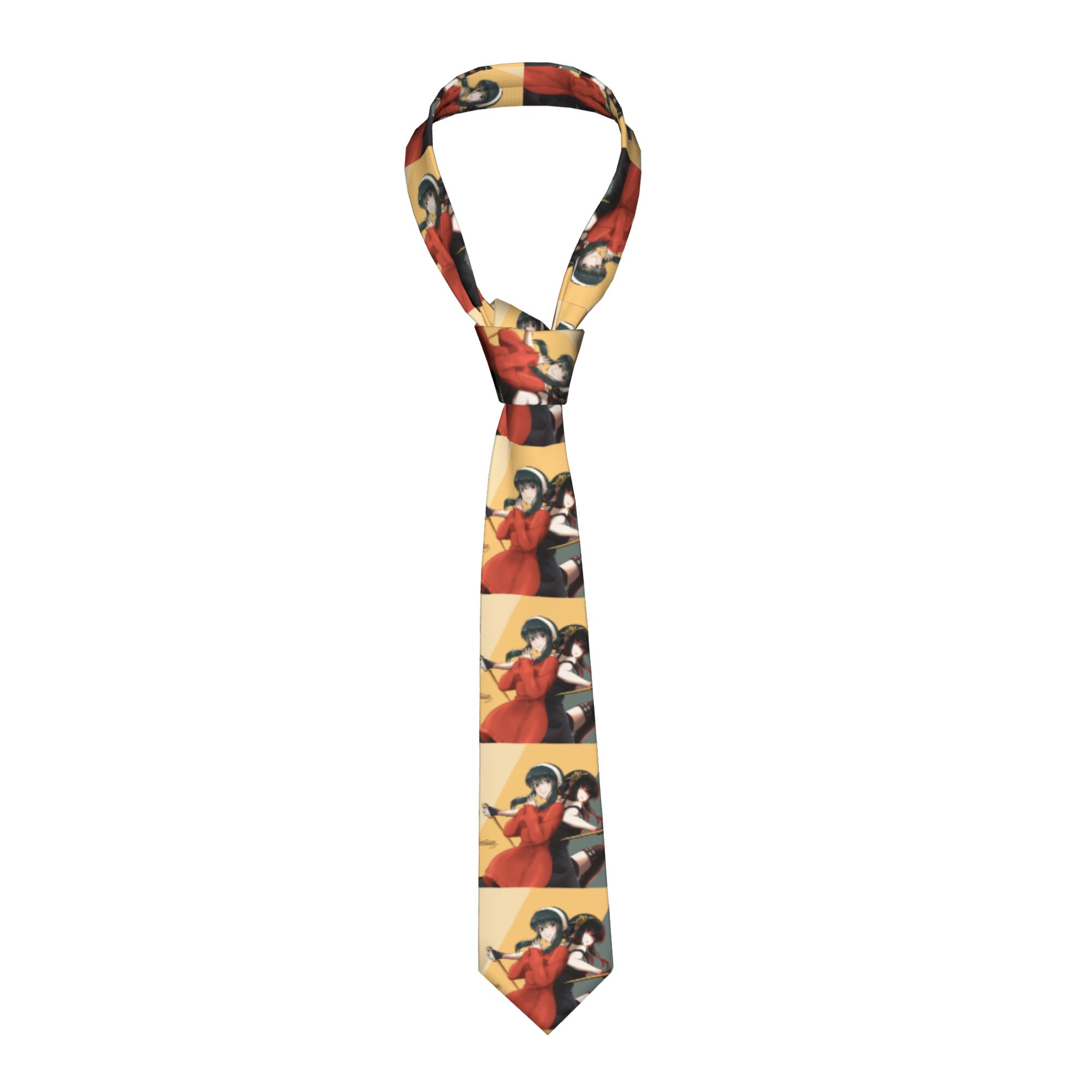 X Men Accessories - Галстук «Семья шпионов» (аниме) для мужчин,