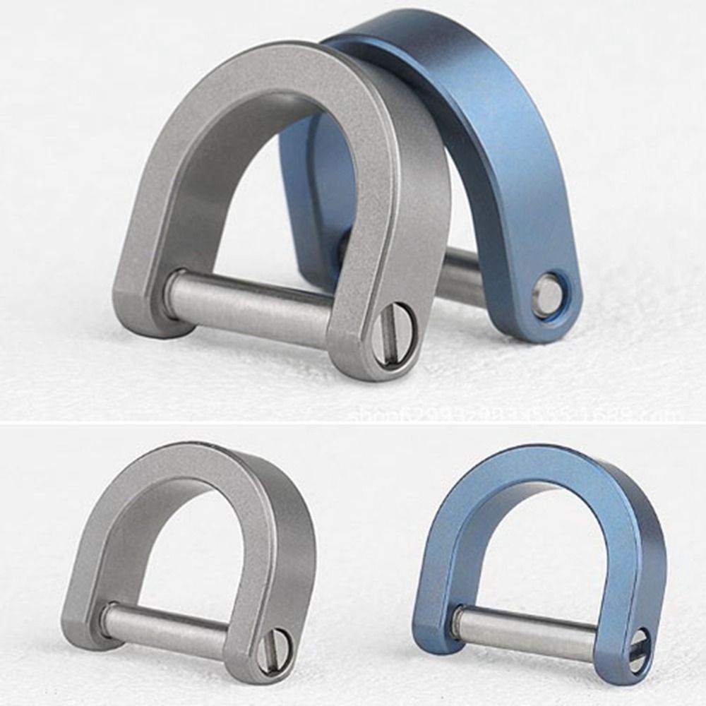 Keychain Multi Tool - Скобы из титанового сплава, D-образные скобы,
