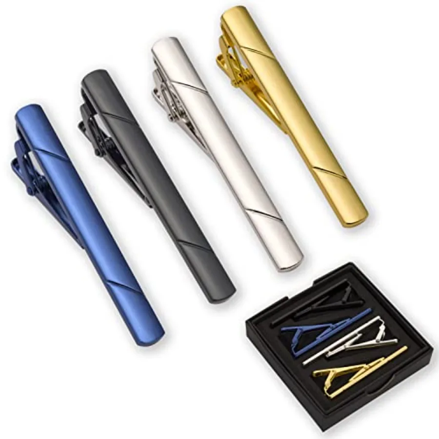 Men Accessories Gift - Набор из 4 зажимов для галстука