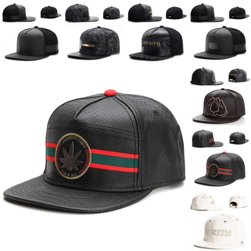 Men Accessories Brand - Бейсболка из натуральной кожи от модного