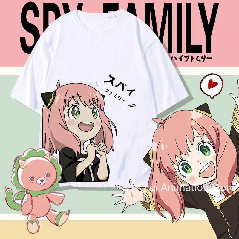 Men Accessories Gift - Футболка с коротким рукавом SPY×FAMILY Anime