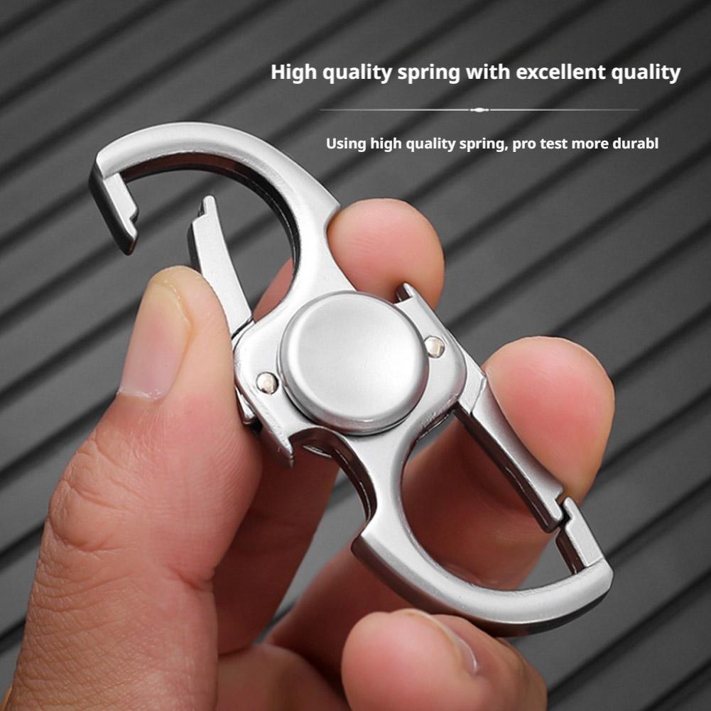 Металлический спиннер-карабин, – обзор и цена Keychain Multi Tool
