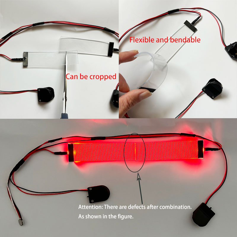 Красные гибкие гибкие DIY свет – обзор и цена X Men Accessories