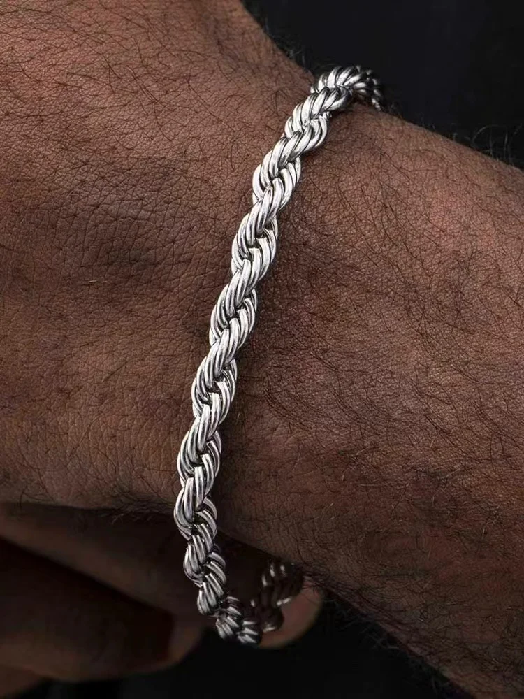 Браслет-цепочка из стерлингово – обзор и цена Men Accessories Chain And Bracelet