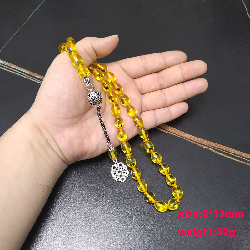 Tasbih мужчины Желтая смола На – обзор и цена Men Accessories Hk