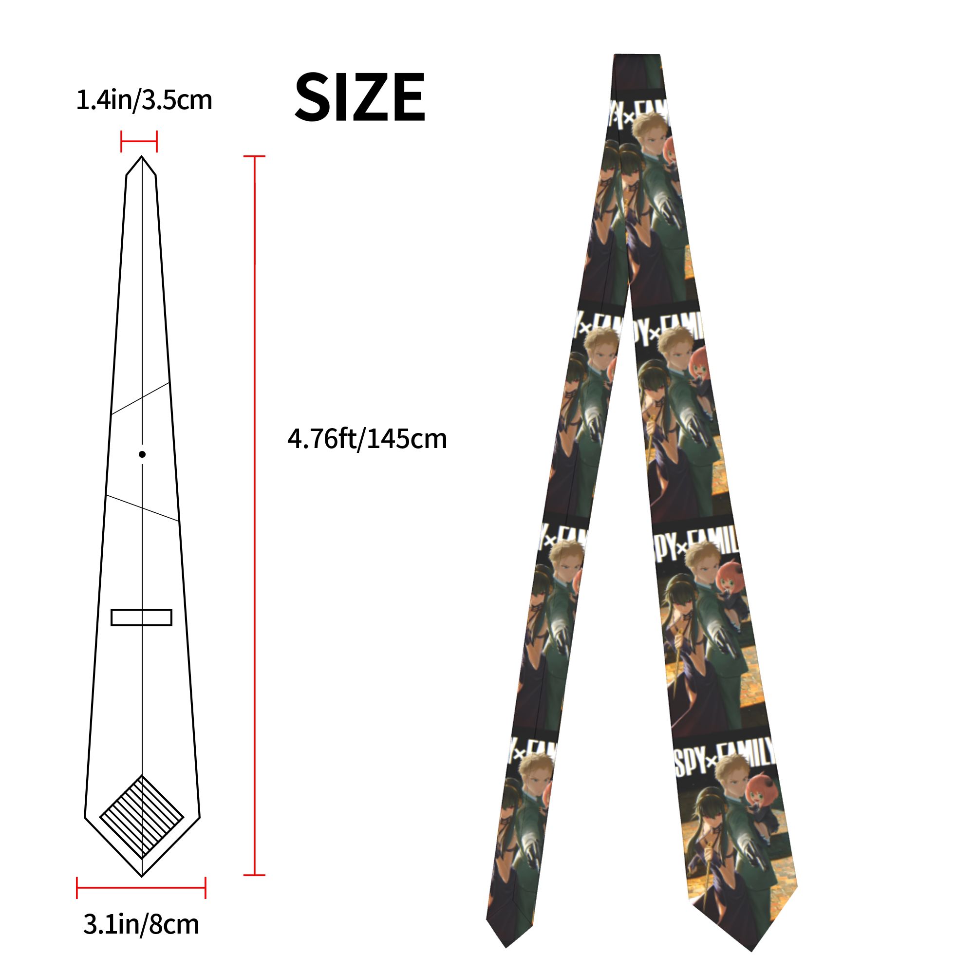 Галстук Spy X Family унисекс,  – обзор и цена X Men Accessories