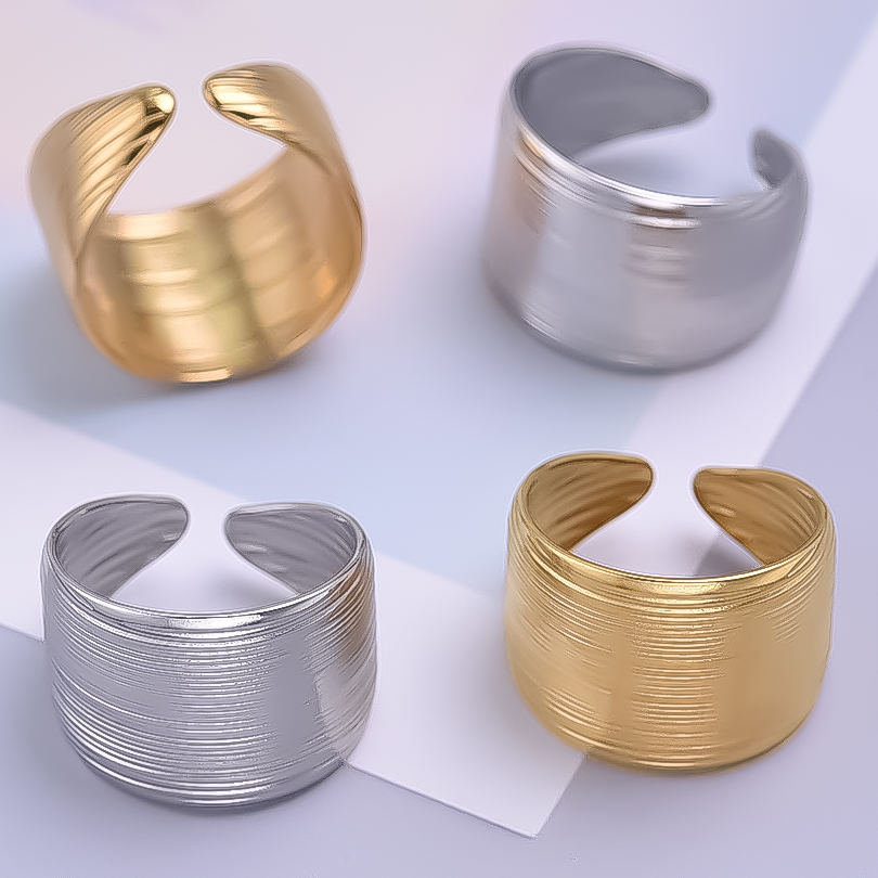 Корейские модные широкие кольц – обзор и цена Men Accessories Drawing